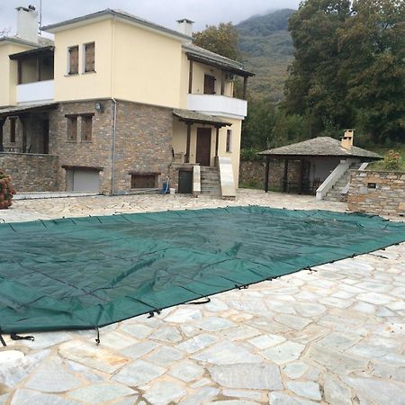 Luxury Villa With Pool In Tsagarada Exterior foto