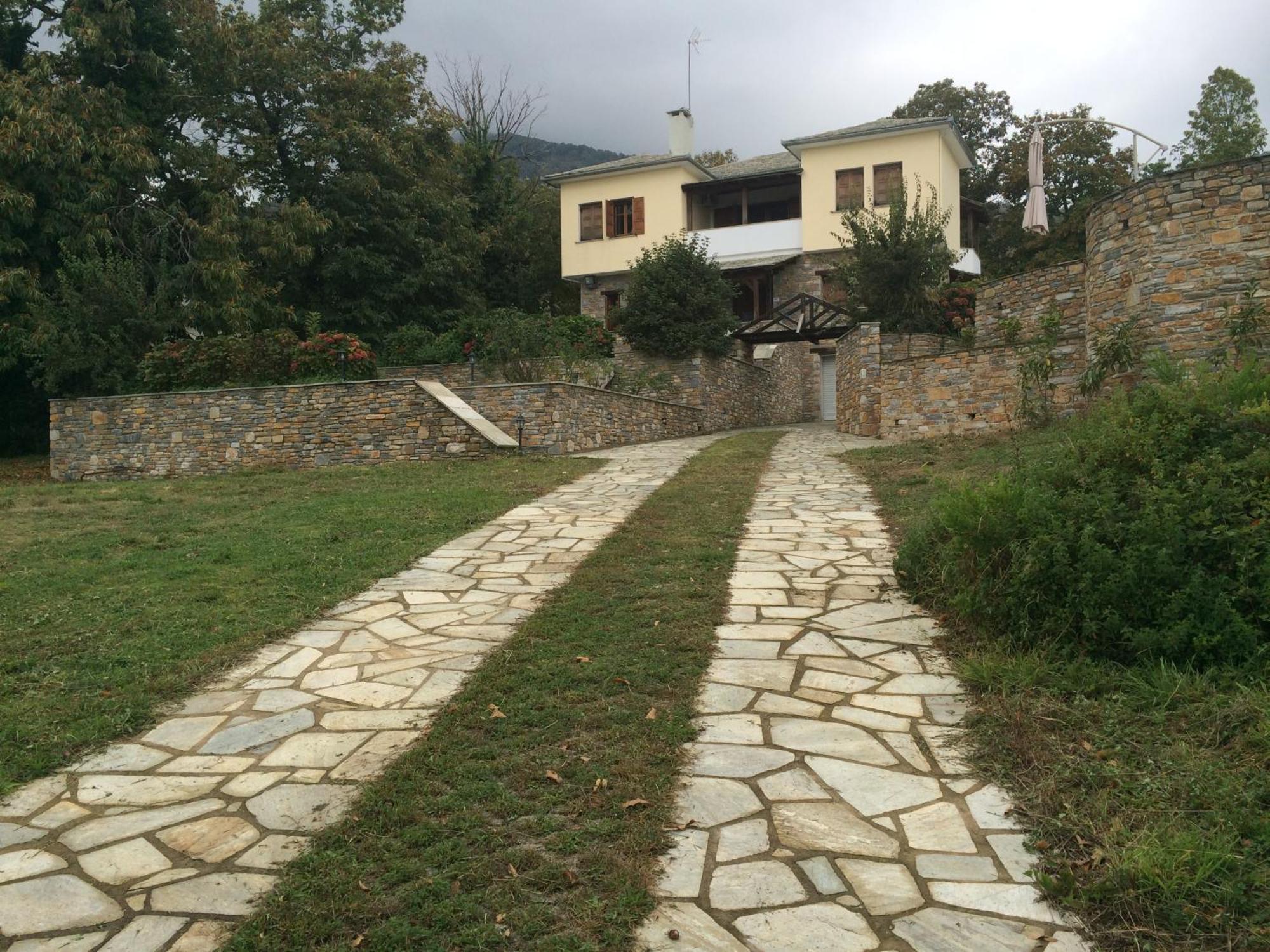 Luxury Villa With Pool In Tsagarada Exterior foto